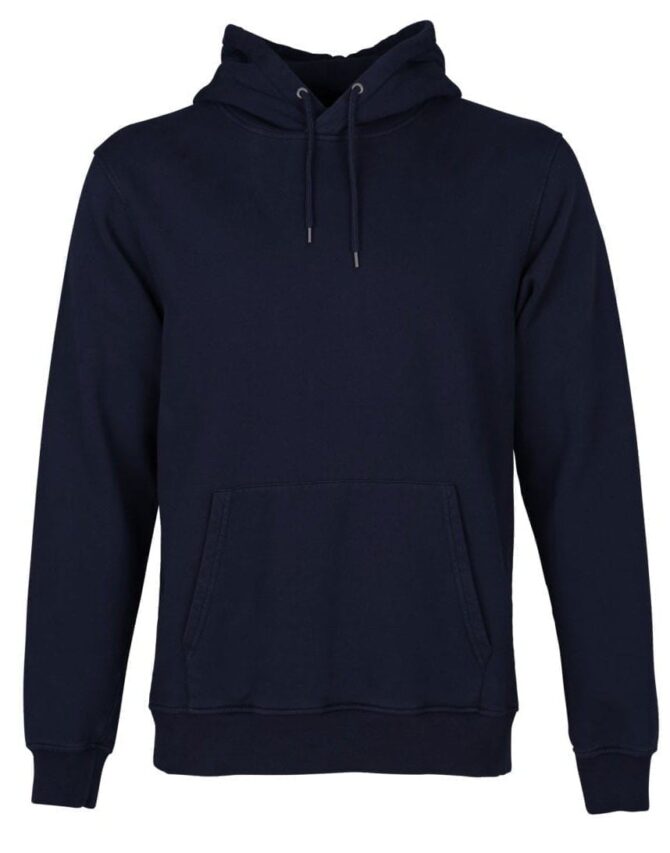 Classic Organic Hood Navy Blue