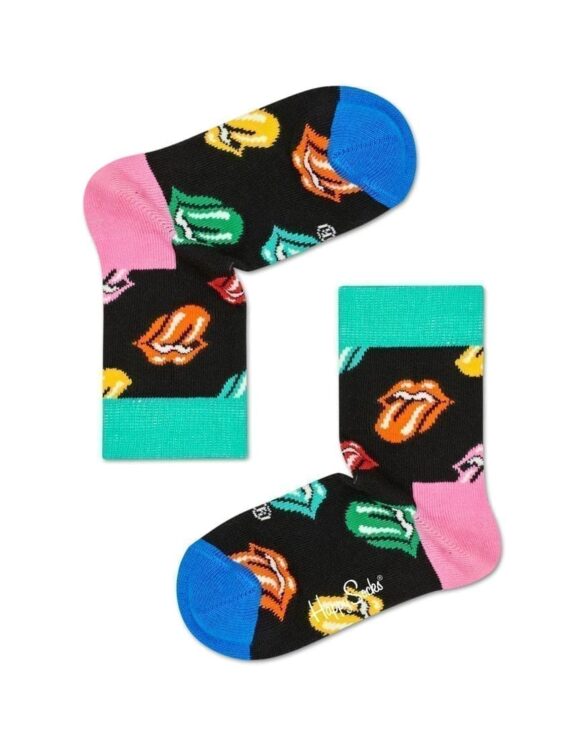 Kids Rolling Stones Paint It Bright Sock