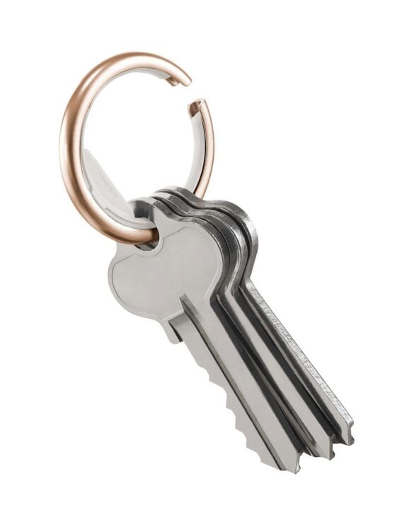 key ring rose gold