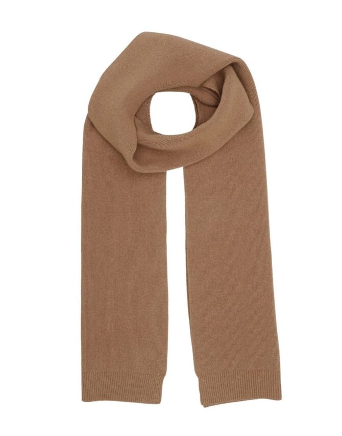 Colorful Standard Merino Wool Scarf Sahara Camel