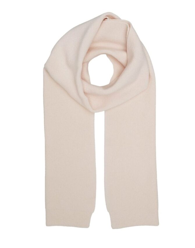 Colorful Standard Merino Wool Scarf Ivory White