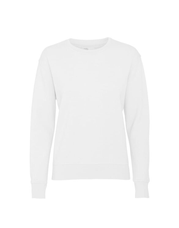 Women Classic Organic Crew Optical White
