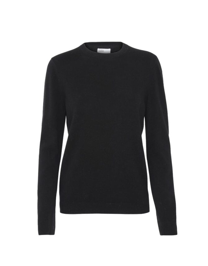 Naiste Merino Wool Crew Deep Black