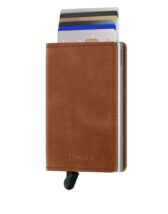 Slimwallet Vintage Cognac-Silver | Secrid wallets & card holders