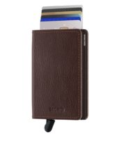 Slimwallet Vegetable Tanned Espresso-Brown | Secrid wallets & card holders