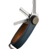 Orbitkey Keychains Key Organiser Crazy Horse Marine Blue CHLO-2-MBMBGM