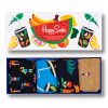 Happy Socks  Healthy Lifestyle Socks Gift Set 4-Pack XHEL09-0200