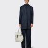 Rains 12020-47 Long Jacket Navy Men Women Outerwear Outerwear Rain jackets Rain jackets