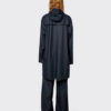 Rains 12020-47 Long Jacket Navy Men Women Outerwear Outerwear Rain jackets Rain jackets