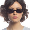 Le Specs Work It! Black Aurinkolasit