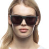 Accessories Glasses Aristoplastic Matte Black Sunglasses LSU2229561
