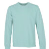 Colorful Standard Classic Organic Crew Teal Blue. Sustainable men's and women's sweatshirts.