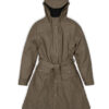 Rains 18130-66 Curve Long Jacket Wood Vihmamantel Women Outerwear Rain jackets