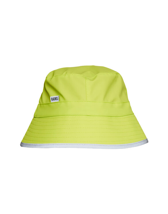 Bucket Hat Reflective Digital Lime