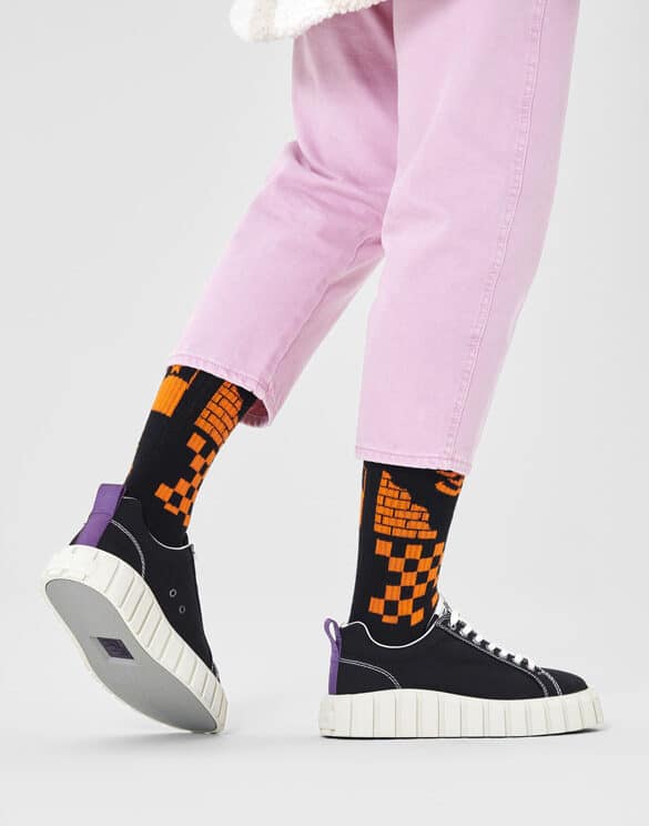 Beyond 3/4 Crew Socks Happy Socks ATBEY14-9000 Socks