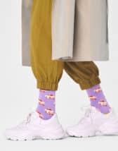 Car Pink Socks Happy Socks CAR01-5000 Socks