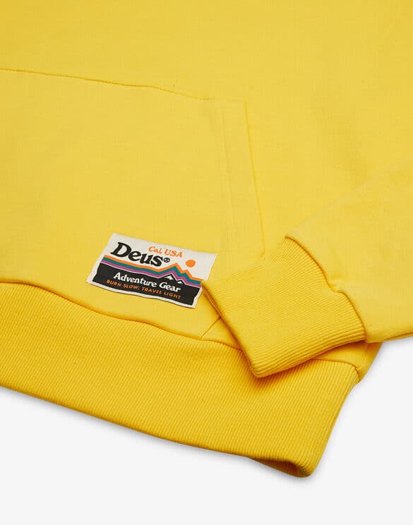 Deus Ex Machina Mehed Kapsunid ja pusad  Rubble Hoodie Freesia Yellow Pusa DMF228332 Freesia Yellow