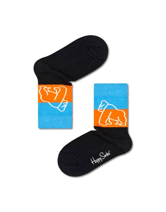 Happy Socks WWF x Happy Socks Kids Mountain Gorillas Socks KGOR01-9300