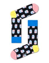 Happy Socks Milk Black Socks MLK01-9300 Socks
