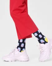 Happy Socks Milk Black Socks MLK01-9300 Socks
