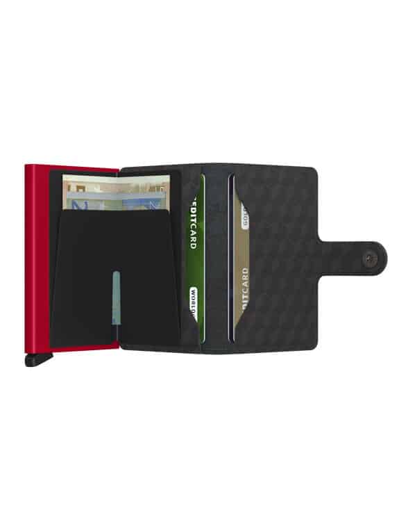 Secrid Aksessuaarid Rahakotid ja kaarditaskud Miniwallets MOp-Black-Red