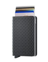 Slimwallet Cubic Black-Titanium | Secrid wallets & card holders