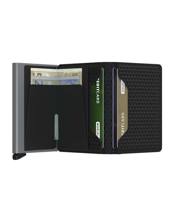 Secrid Aksessuaarid Rahakotid ja kaarditaskud Slimwallets SCu-Black-Titanium