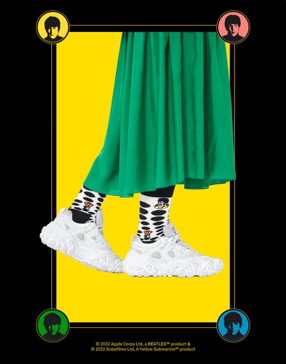 Happy Socks Beatles Dots Sokid BEA01-9100 Sokid The Beatles x Happy Socks
