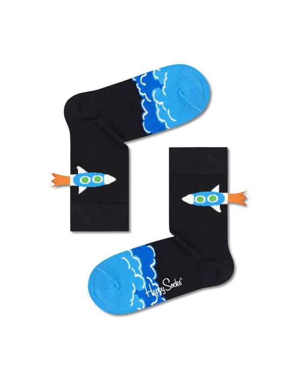 Happy Socks Kids Rocket Socks KRKT01-9300 Socks Fall/Winter 2022 Kids socks