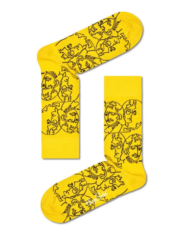 Happy Socks The Beatles 4-Pack Gift Set XBEA09-0200 Sokid The Beatles x Happy Socks Kinkekomplektid