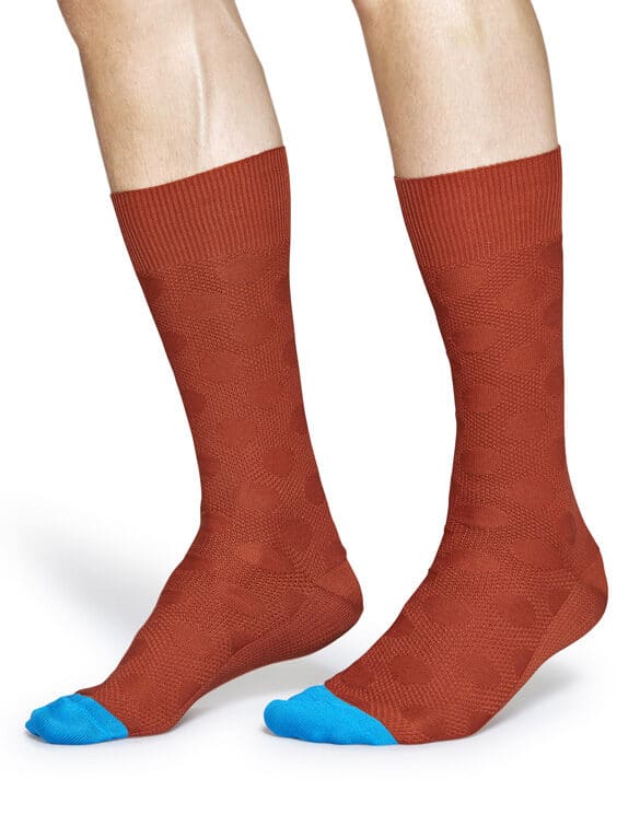 Hysteria by Happy Socks Dressed Big Dot Structure Socks BDO34-400 Socks