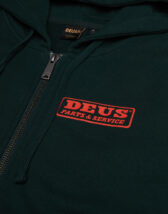Deus Ex Machina Men Sweaters & hoodies Canyons Zip Thru Hoodie Green Gables DMW228623GreenGables