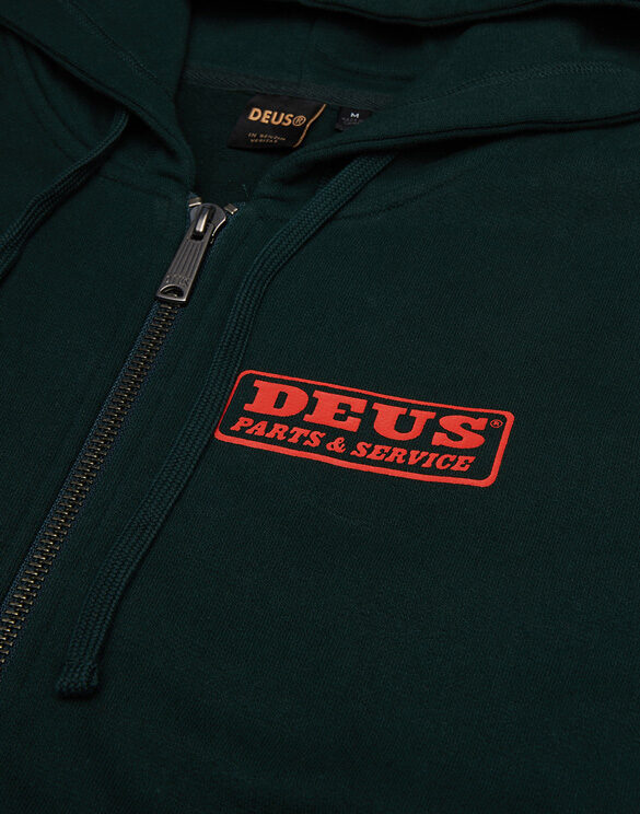 Deus Ex Machina Men Sweaters & hoodies Canyons Zip Thru Hoodie Green Gables DMW228623GreenGables