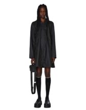 Rains 18050-01 Black A-line W Jacket Black Vihmamantel  Naised  Ülerõivad  Vihmajakid