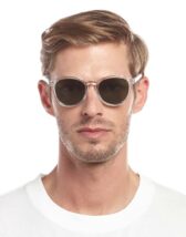 Le Specs Accessories Glasses Bandwagon Crystal Clear Sunglasses LSP2102342