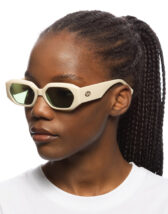 Le Specs LSU2329601 Slaptrash Ivory Sunglasses Accessories Glasses Sunglasses