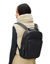 Rains 13260-01 Black Book Daypack Black Accessories Bags Backpacks