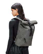 Rains 13320-13 Grey Rolltop Rucksack Grey Seljakott Aksessuaarid Kotid Seljakotid