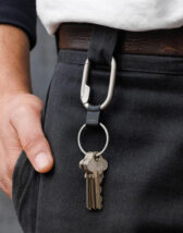 Orbitkey Keychains Clip Mini Silver PCM1-SLV-100