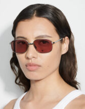 CHIMI Accessories Päikeseprillid Titan Rectangle Rust Sunglasses 10174-166-M