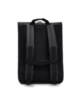 Rains 13320-01 Black Rolltop Rucksack Black Seljakott Aksessuaarid Kotid Seljakotid