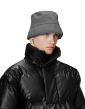 Rains 20010-13 Grey Bucket Hat Grey Accessories   Hats  Rain hats