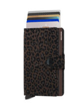 Secrid Accessories Wallets & cardholders Miniwallets Miniwallet Leo Brown MLe-Brown