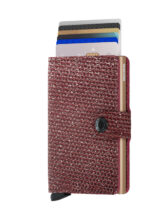 Secrid Accessories Wallets & cardholders Miniwallets Miniwallet Sparkle Red MSp-Red