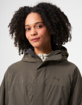 Pinqponq Winter coats and jackets Parka Coffee Brown PPC-PAR-001-70098
