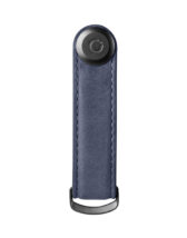 Orbitkey Keychains Crazy Horse Leather Key Organiser Steel Grey KCH2-SGY-101
