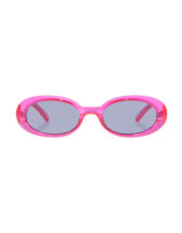 LE SPECS Accessories Glasses Work It Hyper Pink Sunglasses LSP2452395