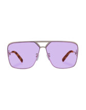 LE SPECS LSU2429718 Metazoic Bright Gold Päikeseprillid Aksessuaarid Prillid Päikeseprillid