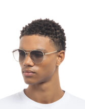 LE SPECS Accessories Glasses Metaphor Gold Khaki Grad LSU2429722