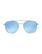 LE SPECS LSU2429723 Metaphor Gold Blue/Silver Mirror Päikeseprillid Aksessuaarid Prillid Päikeseprillid